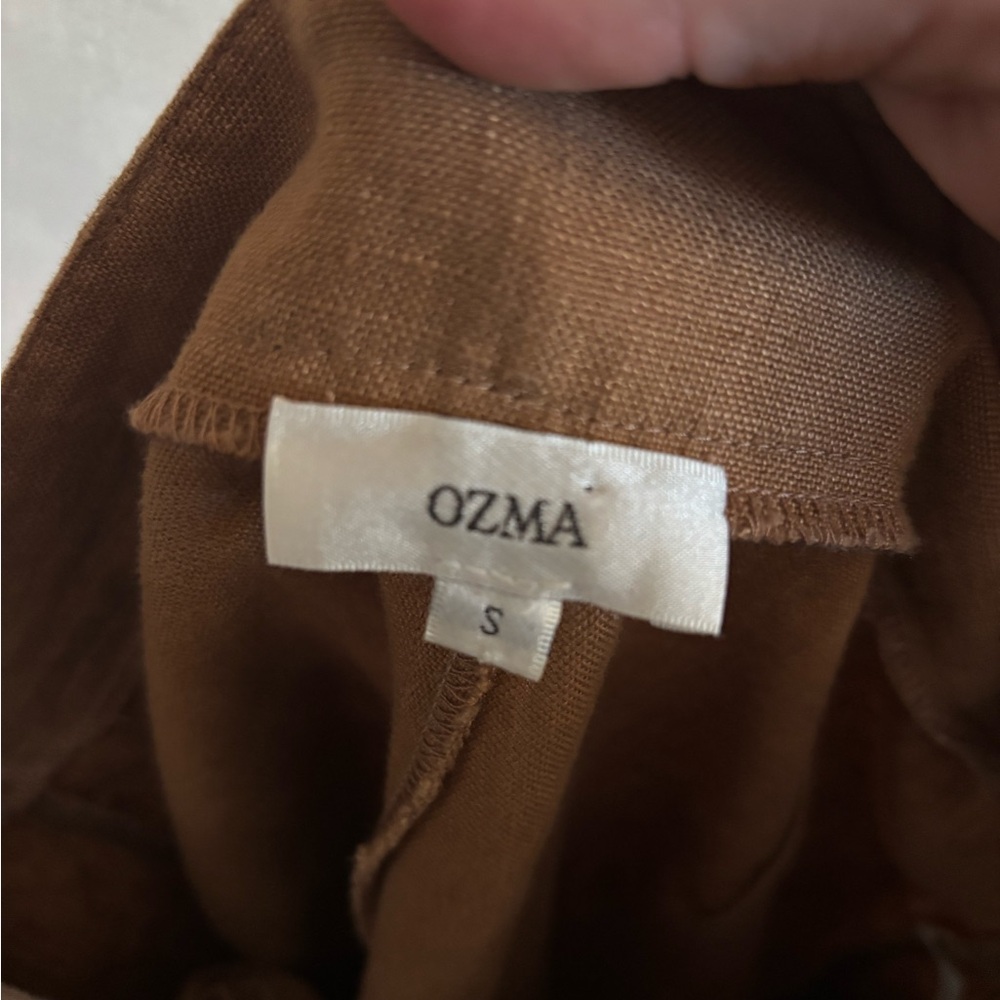 Ozma Linen Trouser Pants - Picture 3 of 4